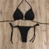 Split Strap Adjustable Swimsuit Suit